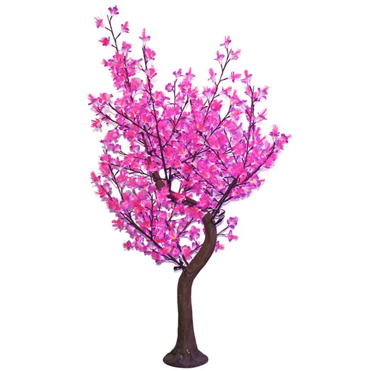 2021obral Cahaya Pohon Led Liburan Natal/LED Lampu Pohon Bunga Sakura/Pohon Menyala Luar Ruangan, Led Bunga Sakura