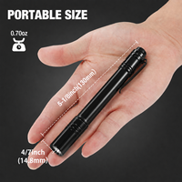 Mini lampe torche LED personnalisée, lampe de poche, stylo torche, lampe torche médicale