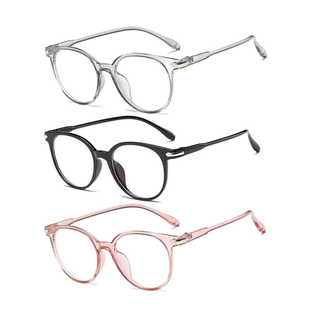 Fashion Women Glasses Frame Men Eyeglasses Frame Vintage Round Clear Lens Glasses Optical Spectacle Frame