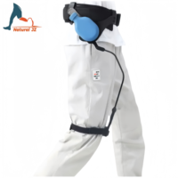 Exosquelette naturel JZ en promotion : Aide à la marche pliable et légère pour membre inférieur, support de jambe unique pour la rééducation des fractures