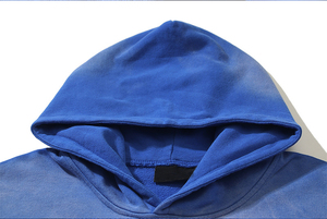 Men's Loose Fit <b>American</b> Graphic Print Hip Hop Streetwear <b>Hoodie</b> Heavyweight Cotton Washed Oversized High Street Sweatshirt - Product Image 5