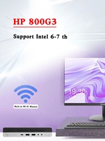 Original utilizado para 800G1/G2/G3/G4 Mini Mainframe I3/i5/i7 DDR4 SSD US Plug Business Office Home Entertainment Gaming