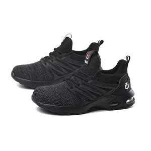 Offre Spéciale chaussures <span class=keywords><strong>de</strong></span> sécurité <span class=keywords><strong>de</strong></span> sport roses respirantes pour femmes, baskets <span class=keywords><strong>de</strong></span> travail à bout en acier anti-crevaison pour hommes et femmes <span class=keywords><strong>de</strong></span> bureau - Product Image 3