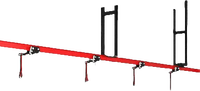 KINGGY Rail de fixation au plafond pour sac de frappe en acier durable, mouvement fluide pour arts martiaux, boxe, kickboxing, fitness et exercices