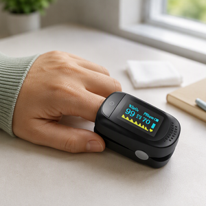 OLED <strong>Fingertip</strong> Pulse Oximeter SpO2 Pulse Rate Monitor Portable Blood <strong>Oxygen</strong> <strong>Meter</strong> - Product Image 4