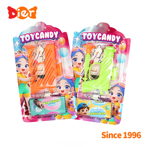 ชุดปืนของเล่นแสนสนุกพร้อมลูกอมผลไม้ หมากฝรั่งแบบติดสติ๊กเกอร์ หลายสี สำหรับเด็กๆ  รับผลิตตามสั่งและขายส่ง - Product Image 4