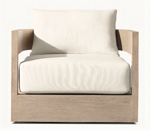 BALMAIN มาใหม่<span class=keywords><strong>ราคา</strong></span>โรงงานที่กําหนดเองไม้สักเลานจ์เก้าอี้หมุนลาน<span class=keywords><strong>สวน</strong></span>เดี่ยวขนาด<span class=keywords><strong>ใหญ่</strong></span>โซฟาเดี่ยวสําหรับตกแต่งบ้าน - Product Image 2