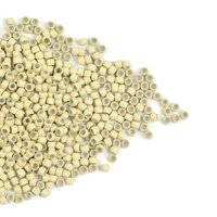 500 perles en silicone de 3,0 mm, perles nano pour extensions de cheveux, anneaux nano en cuivre pour extensions à pointe nano