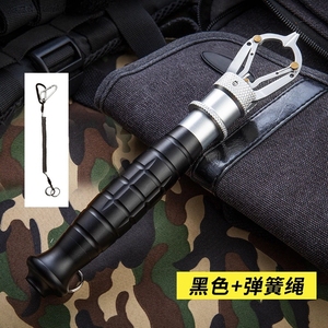 Pince en acier inoxydable de type T, dispositif de capture de poissons, pince de contrôle des poissons, pince à pêche avec échelles et règle, pince pour attraper les poissons - Product Image 2