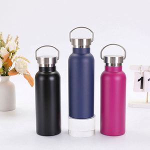 Bouteille d'eau personnalisée en acier inoxydable à large ouverture - Gourde isotherme personnalisable pour le sport et l'extérieur - Cadeaux en gros - Product Image 2