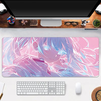 Tapis de souris de bureau avec base en caoutchouc antidérapante, plusieurs tailles disponibles, tapis de souris de haute qualité avec artisanat de bord de verrouillage