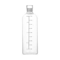 Bouteille de vin en verre borosilicate scellée, flacon gradué transparent haut de gamme, bouteille de liqueur infusée au ginseng, stockage de Baijiu fait maison