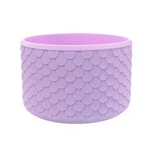En stock: Funda de silicona 3D con textura de sirena para vaso, diseño novedoso, antideslizante, para botella, con brillo. - Product Image 1