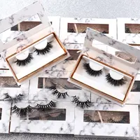 Real Mink Eyelashes with Custom Logo Packaging, Own Brand