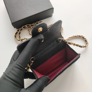 Cuir véritable Femmes et Hommes Luxe Designer Fruit Pattern Button Closure High Quality Multi-Function Wallet Cardholder - Product Image 2