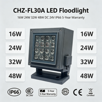 Projecteur extérieur étanche IP66 SMD RGBW, durée de vie de 50 000 heures, support réglable, lampe murale pour jardin CHZ