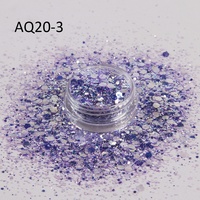 Gros Holographique Paillettes Miroir Coloré Nail art Big Mix Petites paillettes colle à main remplissage paillettes ongles fard à paupières