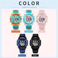 Montres pour enfants de marque SYNOKE Montres de réveil étanches lumineuses pour garçons et filles Montres électroniques pour étudiants