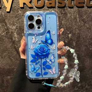 Funda de Teléfono Honatop 360 3 en 1 con Brillantina para Mujer, Antigolpes, para Motorola G85 G86 G52 <span class=keywords><strong>G200</strong></span> G42 2026, con Cadena y Correa para la Muñeca - Product Image 4