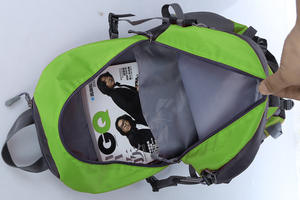 Factory Wholesale Custom Large Waterproof Outdoor Sport Foldable Hiking <b>Backpack</b> with 600D Material High Quality for Camping - Product Image 4