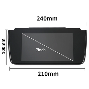 Thay Thế 7 \ "<span class=keywords><strong>LCD</strong></span> hiển thị màn hình cảm ứng đài phát thanh Navigation cho 2017-21 Mazda CX-5 một phần số a1p72n642u026 xe màn hình - Product Image 5