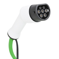 Prise de charge pour véhicule électrique IEC 62196-2 Type 2 femelle 16A 32A 63A AC, connecteur de véhicule monophasé triphasé, couleur personnalisée