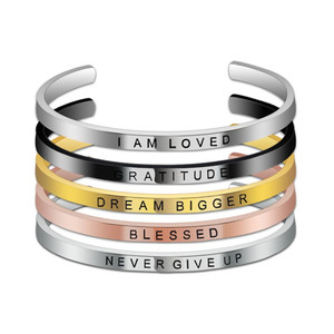 Pulseras de la Amistad para Mujeres Adolescentes, Brazalete Personalizado con Frases de Mantra para Cumpleaños, Pulsera con Logotipo Personalizado - Product Image 4
