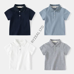 Camiseta Polo de Primera Calidad 100% Duradera para Niños, Ligera, de Algodón de Punto, Diseño Comprimido, Transpirable, Ecológica y Vibrante - Product Image 5