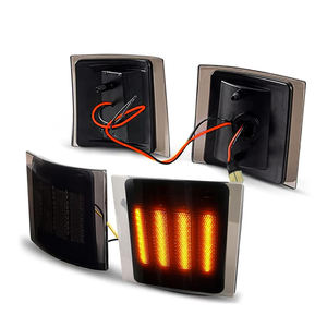 Feux de signalisation LED pour calandre avant, pour <span class=keywords><strong>Chevy</strong></span> C/K Tahoe Suburban <span class=keywords><strong>Silverado</strong></span> 1994-1998, feux de position latéraux de pare-chocs, clignotants dynamiques - Product Image 3