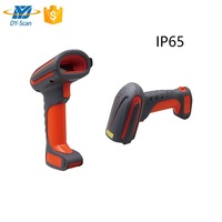 Alto rendimiento USB RS232 CCD 1D lector de código grado Industrial impermeable IP68 escáner de código de barras de mano