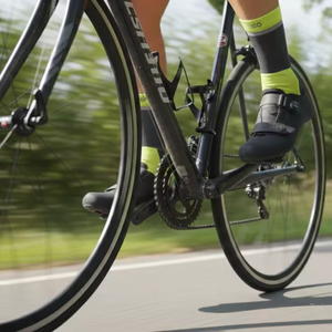 Wholesale Custom Design <b>Compression</b> Cycling <b>Socks</b> Breathable Non-Slip Crew <b>Socks</b> for Outdoor Road Bike Sports - Product Image 5