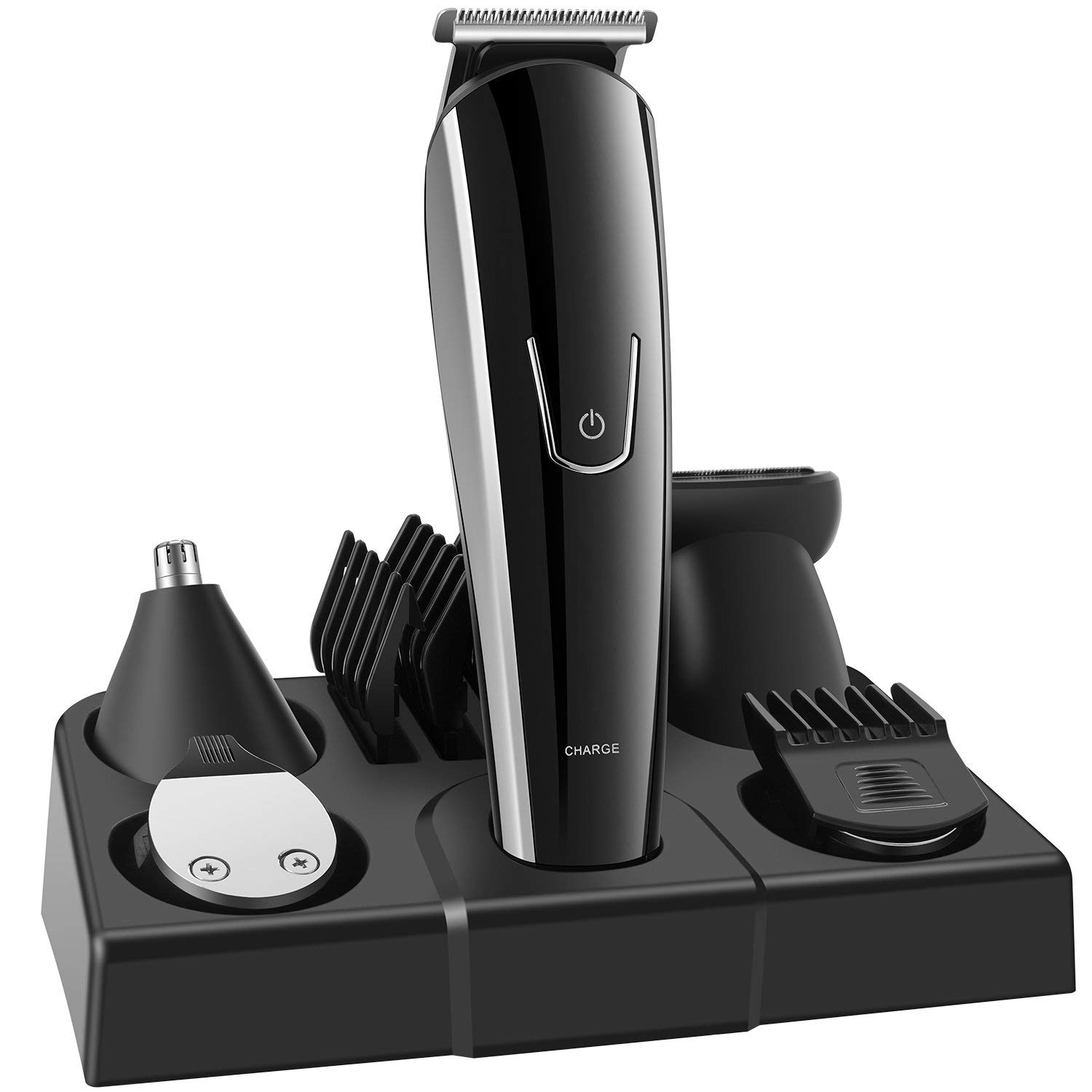 Профессиональная машинка для стрижки волос, триммер для бороды с зарядкой от USB, Мужская бритва для волос, машинка для стрижки волос