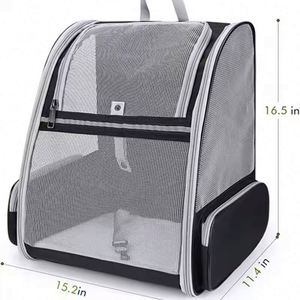 Muestra Gratis, Bolsa de Transporte para Mascotas, Transpirable, Mochila de Viaje para Perros y Gatos - Product Image 2
