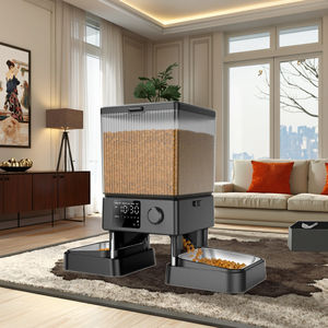 All-In-One Inteligente 2-em-1 <span class=keywords><strong>Pet</strong></span> <span class=keywords><strong>Bowl</strong></span> portátil bateria operado 4L Alimentação automática Sistema de Beber Forma Garrafa para Cães Gatos - Product Image 5