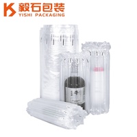 Film plastique à colonnes d'air YISHI pour emballage de vente en ligne, protection antichoc pour bouteilles de vin, coussin gonflable, vente en gros
