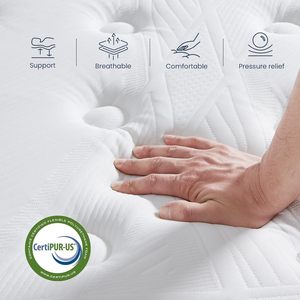 Tùy Chỉnh Nệm Khách Sạn Chất Lượng Cao Túi Mùa Xuân Nệm Nhà Sản Xuất Vua Nữ Hoàng Đôi Kích Thước Bộ Của Nệm - Product Image 5