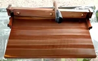 Mesin Lipat Tepi Kulit Manual 12 Inch 16 Inch untuk Tas Kulit dan Dompet