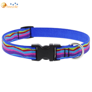 Ontwerpers Gepersonaliseerde Moderne Elegante Tactische Lederen & Nylon Borduurwerk Verstelbare RVS Hondentuigjes Ketting Luxe - Product Image 4