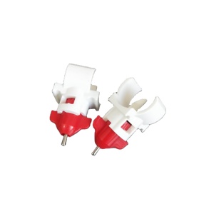 Mamelon de poulet Abreuvoir <span class=keywords><strong>Twin</strong></span> Lock Poussin couche et eau de chair tétines à boire - Product Image 6