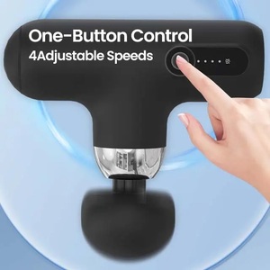 Tecnologia potente portatile senza fili pistola massaggio termico Brushless motore funzione di percussione vendita calda per la qualità Design distintivo - Product Image 3