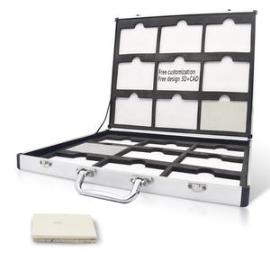 Groothandel Oem Kwarts Steen Monster Koffer <span class=keywords><strong>Aluminium</strong></span> Doos Retail Kartonnen Rek - Product Image 1