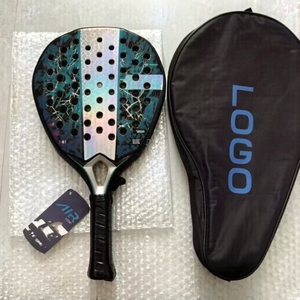 Venta al por mayor de fábrica: Pala de pádel Baboo Air Viper 2.5 2025 con jaula cerrada, raqueta de pádel OEM de fibra de carbono 12K, bolsa para raqueta, palas de pádel <span class=keywords><strong>Nox</strong></span> - Product Image 1