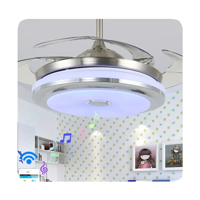 Nuevo diseñador moderno decorativo Vintage dormitorio hogar techo iluminación montaje empotrado Led ventiladores de techo lámpara de techo 2024