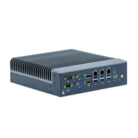 Mini PC industriel embarqué compact et robuste I3 I5 I7 sans ventilateur pour la commande d'automatisation et la vision industrielle