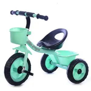 Bayi Bersinar Anak Sepeda Roda Tiga Sepeda Anak-anak Baby Walker Kualitas Tinggi Tiga Roda 2-6 Tahun Hadiah untuk Bayi mainan Keseimbangan Mobil