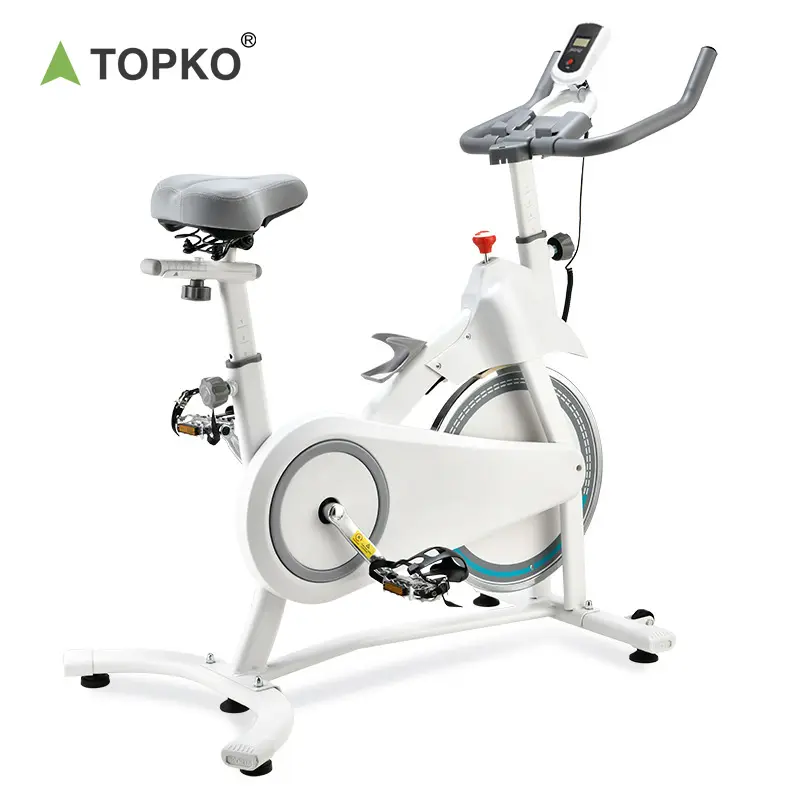 TOPKO cheap commercial home use fitness motorized electric spinning bike sports professional spinning bike