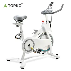 TOPKO ucuz ticari ev kullanımı fitness motorlu elektrikli iplik bisiklet spor profesyonel iplik bisiklet