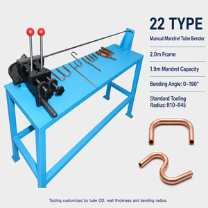 Machine à cintrer les tuyaux manuelle de précision pour la fabrication de tuyaux métalliques à paroi mince et à petit rayon - Product Image 3