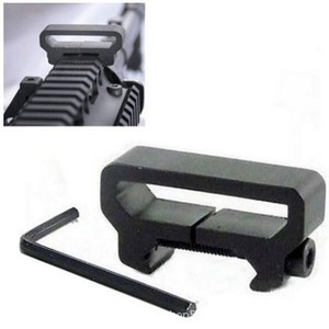 Adaptateur de Sangle à Dégagement Rapide en Alliage d'Aluminium, Système de Fixation Tactique pour Équipement de Chasse, Accessoire Multifonctionnel Durable à Bouton-Poussoir - Product Image 5
