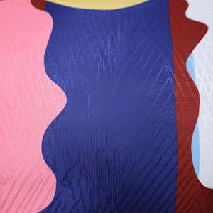 Setelan Jersey sepak bola pria, kaus seragam sepak bola gaya jalanan dengan nama tim nasional OEM servis gaya PSGed - Product Image 2